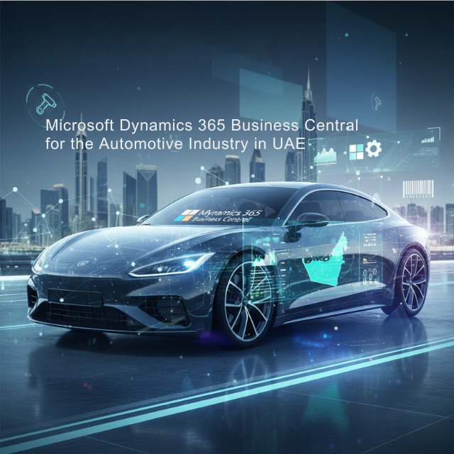 Microsoft Dynamics 365 Business Central for the Automotive Industry in the UAE 
